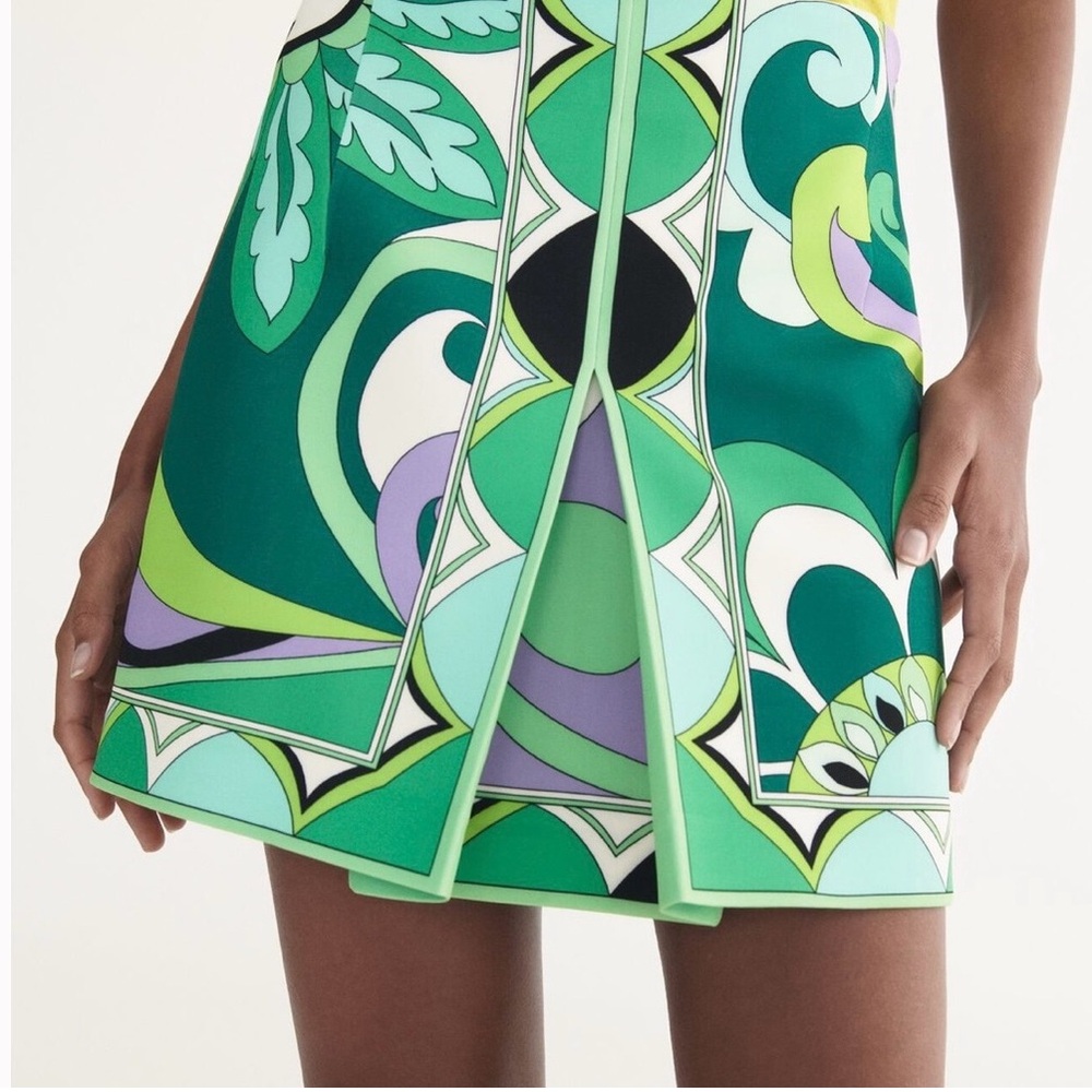 ZARA Green Mod 60’s inspired skirt NWT XS ST Patrick’s Day SALE 🍀 💚